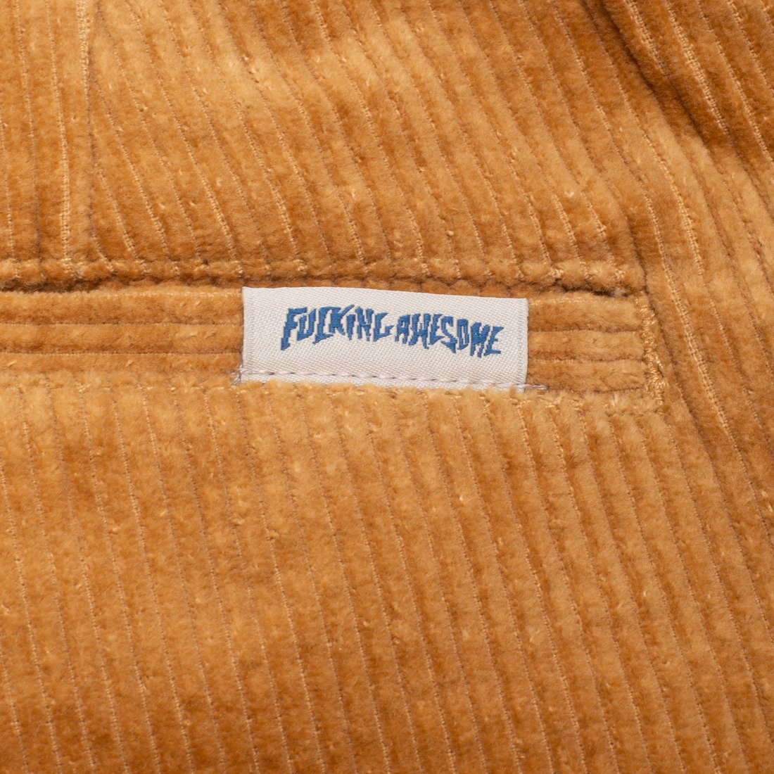 Fucking Awesome Pleated Chino Corduroy Pant Brown