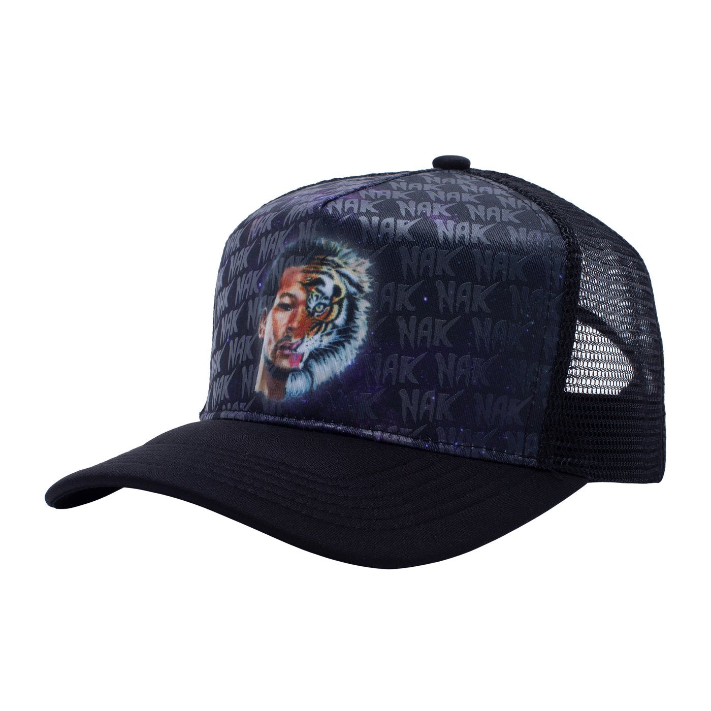 Fucking Awesome Na-Kel Tiger Snapback Hat Black