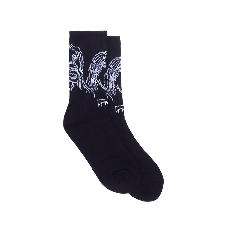 Fucking Awesome Front Row Sock Black