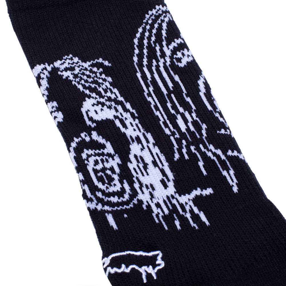 Fucking Awesome Front Row Sock Black