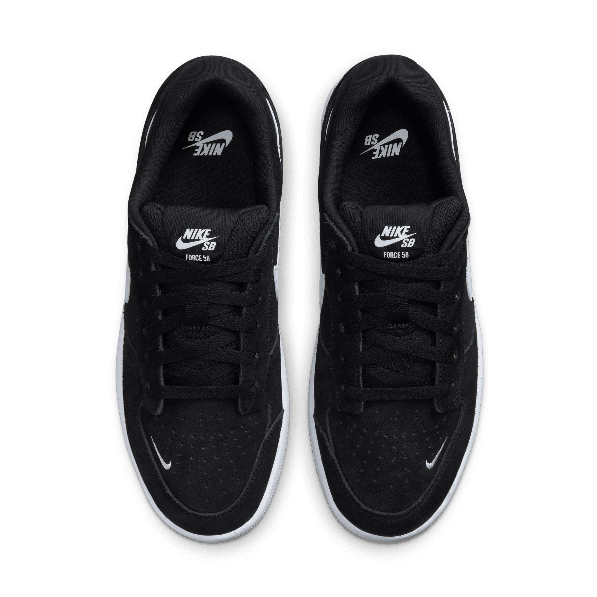 Nike SB Force 58 Black/Black/White