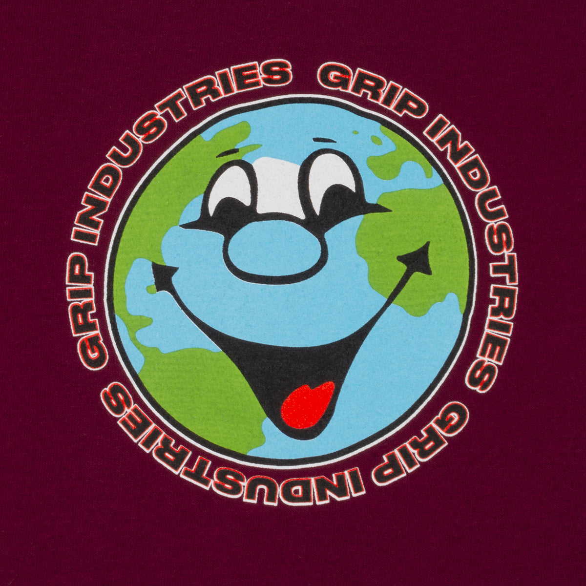 Classic Grip Industries Tee Burgundy