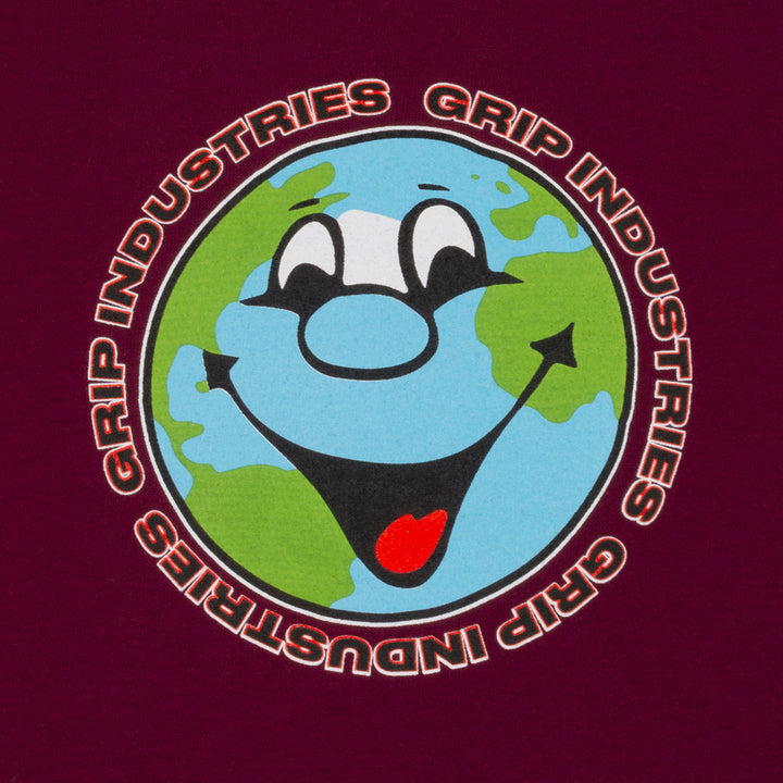 Classic Grip Industries Tee Burgundy