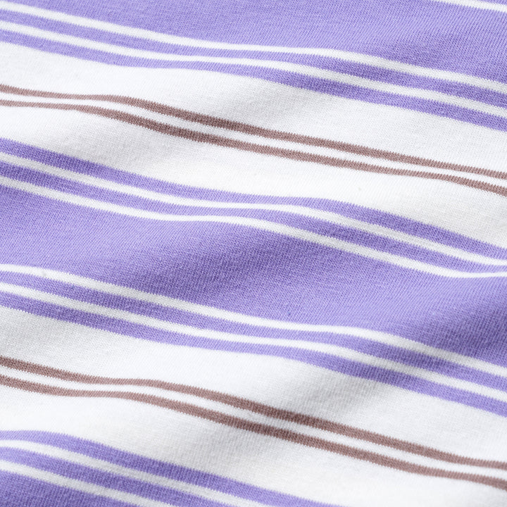 Butter Goods Cliff Stripe Tee Corn Flower / White