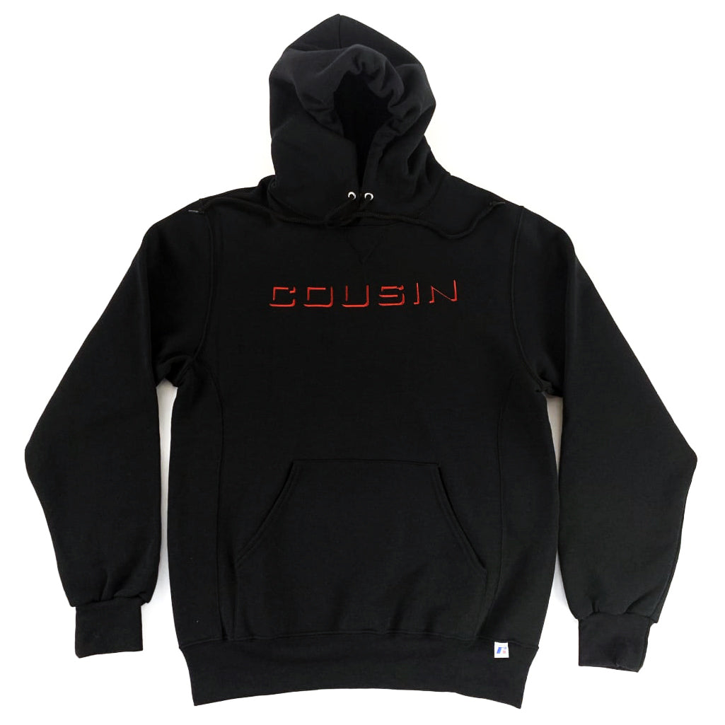 Cousin Records CR Hoodie Black