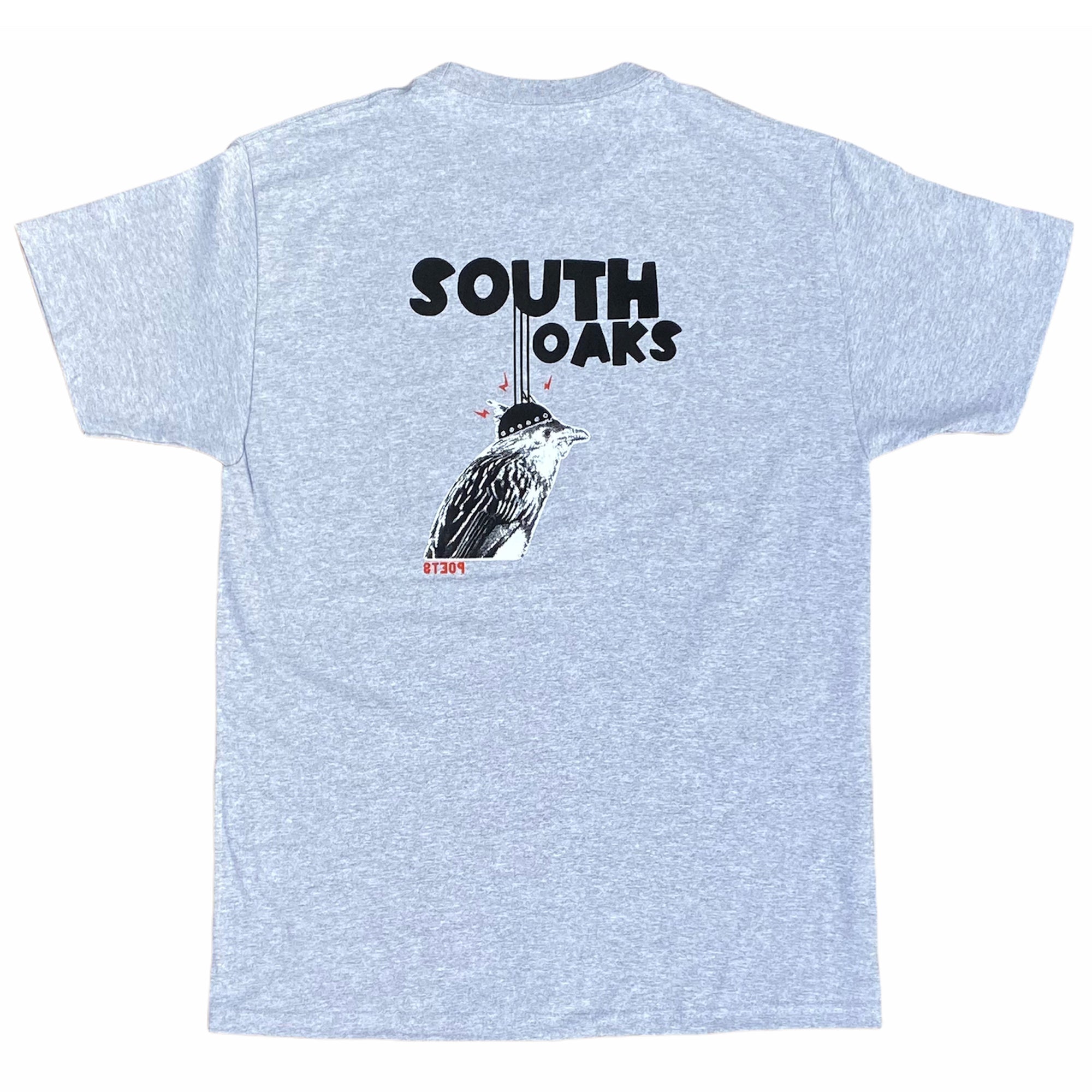 Poets Cuckoo Tee Heather Grey
