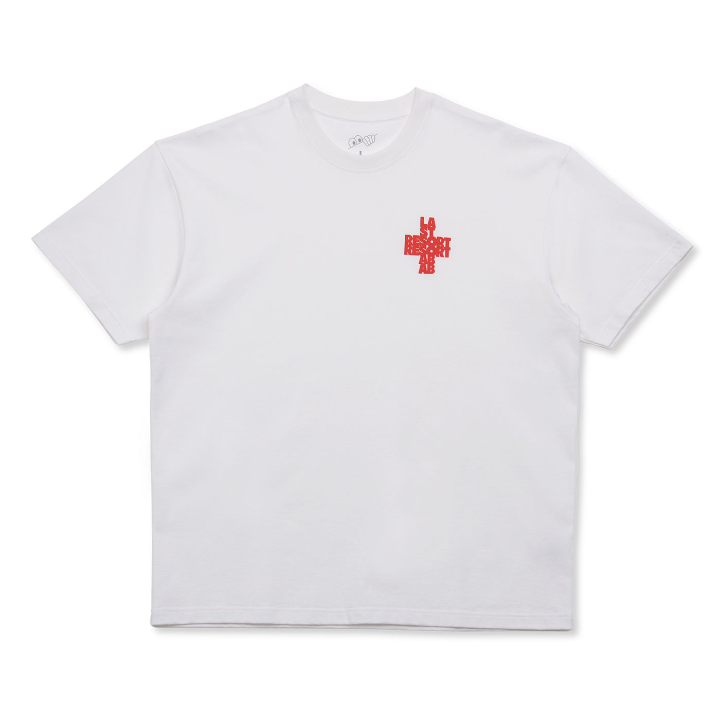 Last Resort AB Tee Cross White