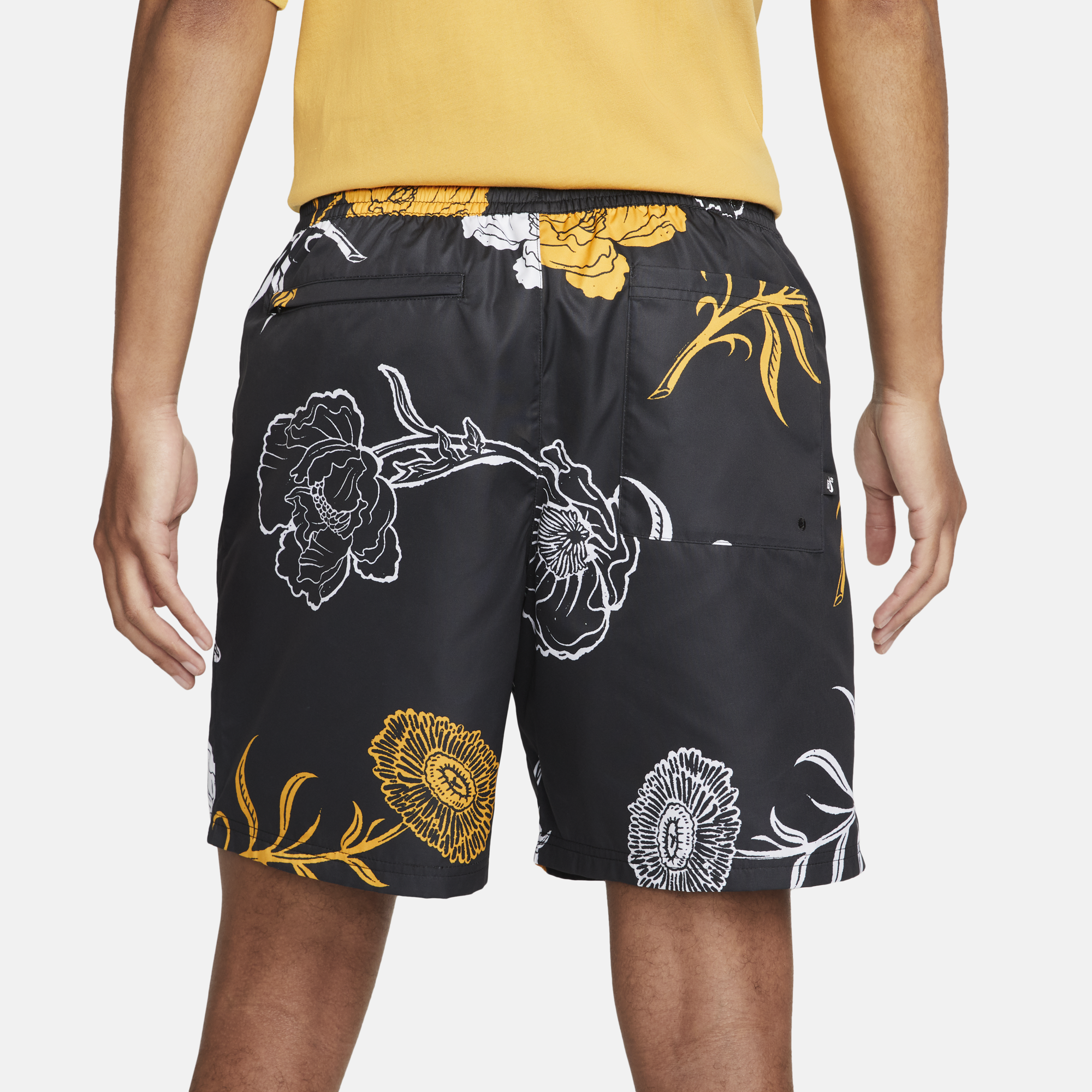 Nike SB Skate Board Swim Shorts Black