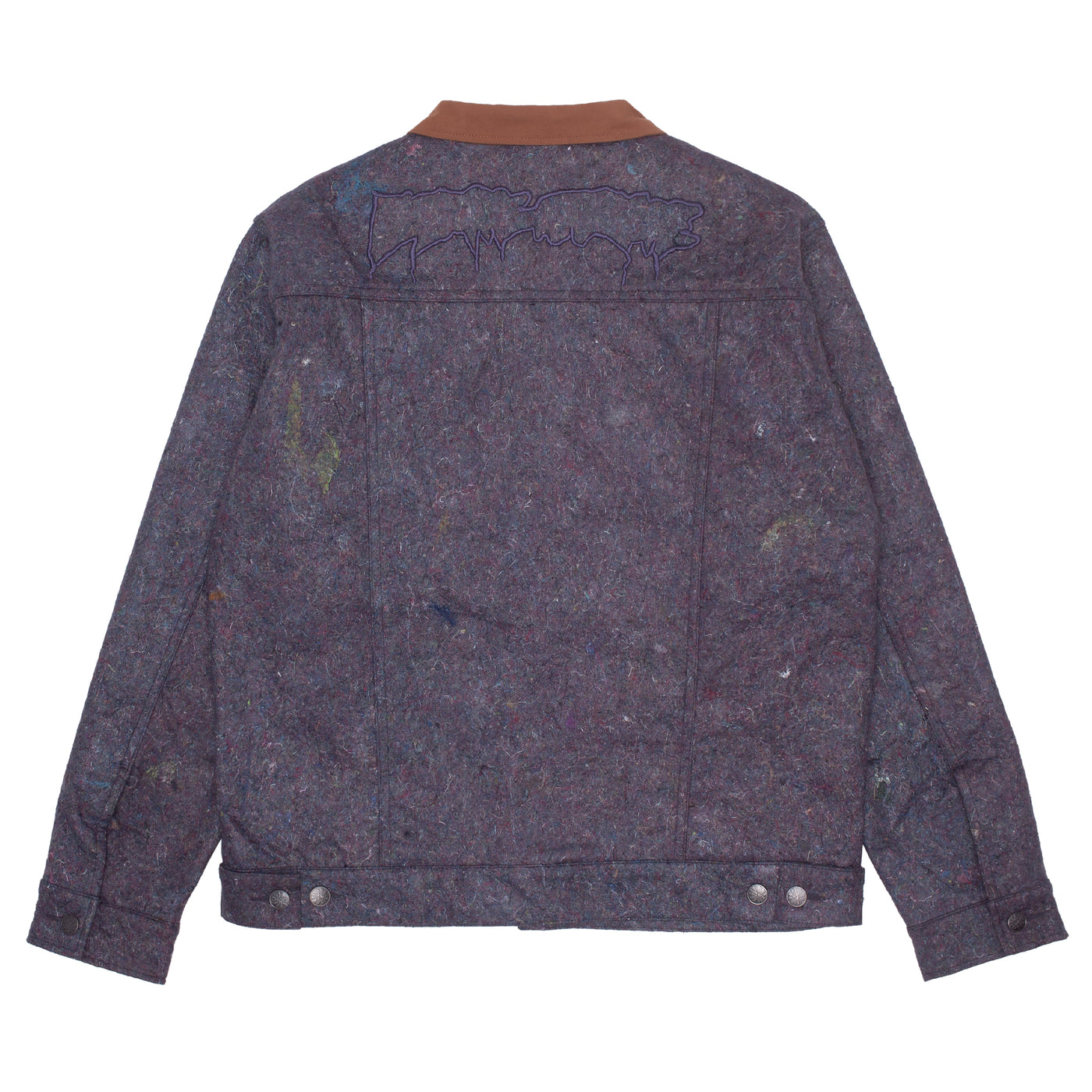 Fucking Awesome Insulation Trucker Jacket Blue