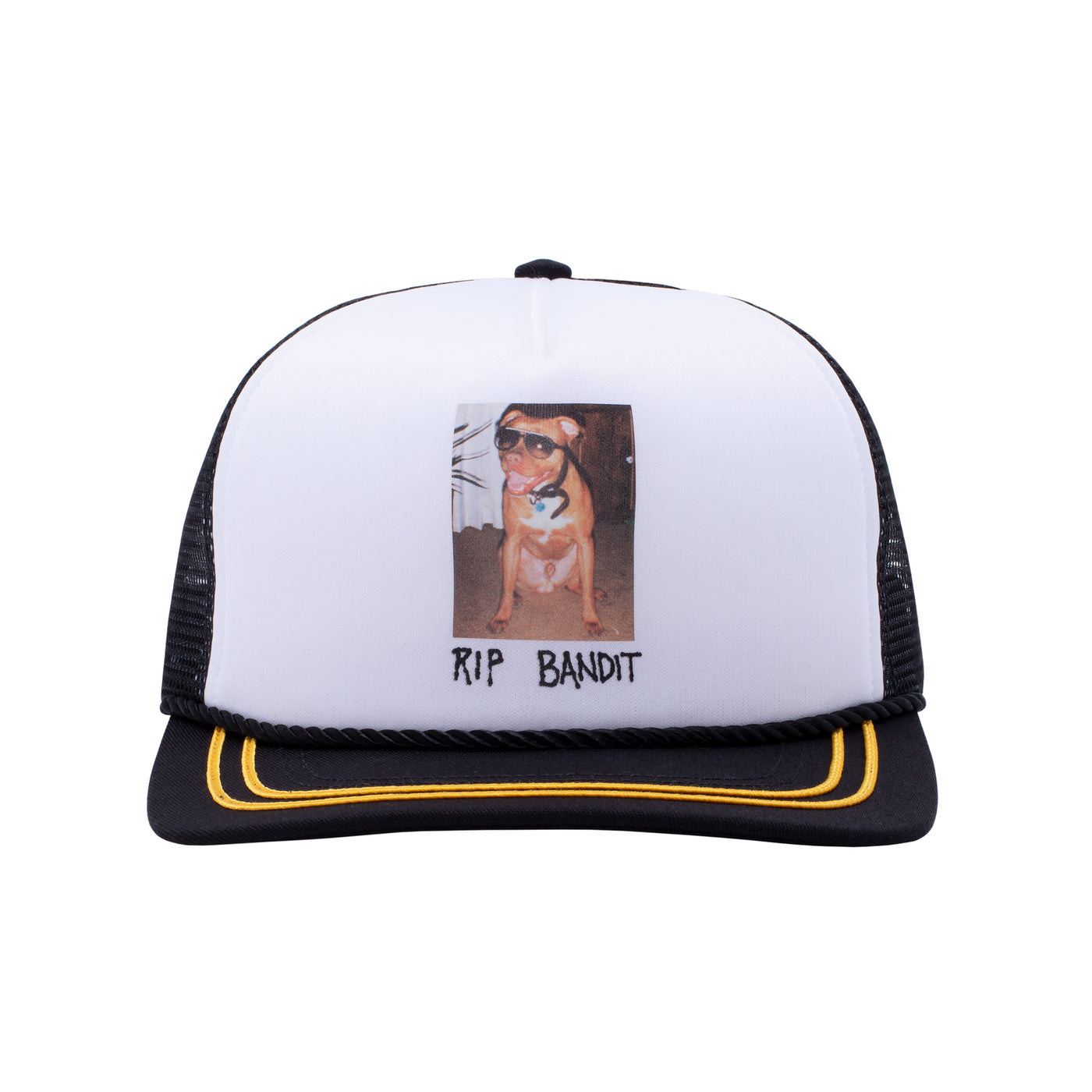 Fucking Awesome RIP Bandit Mesh Snapback Black