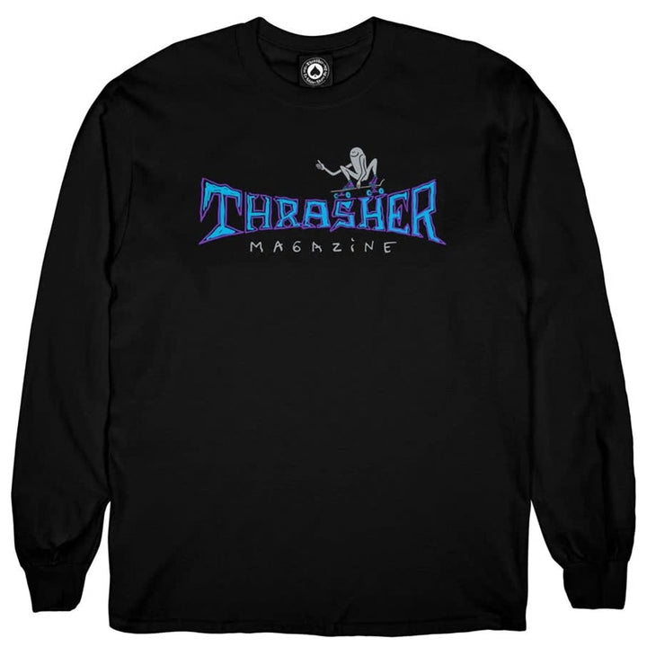 Thrasher Gonz Thumbs Up LS Tee Black