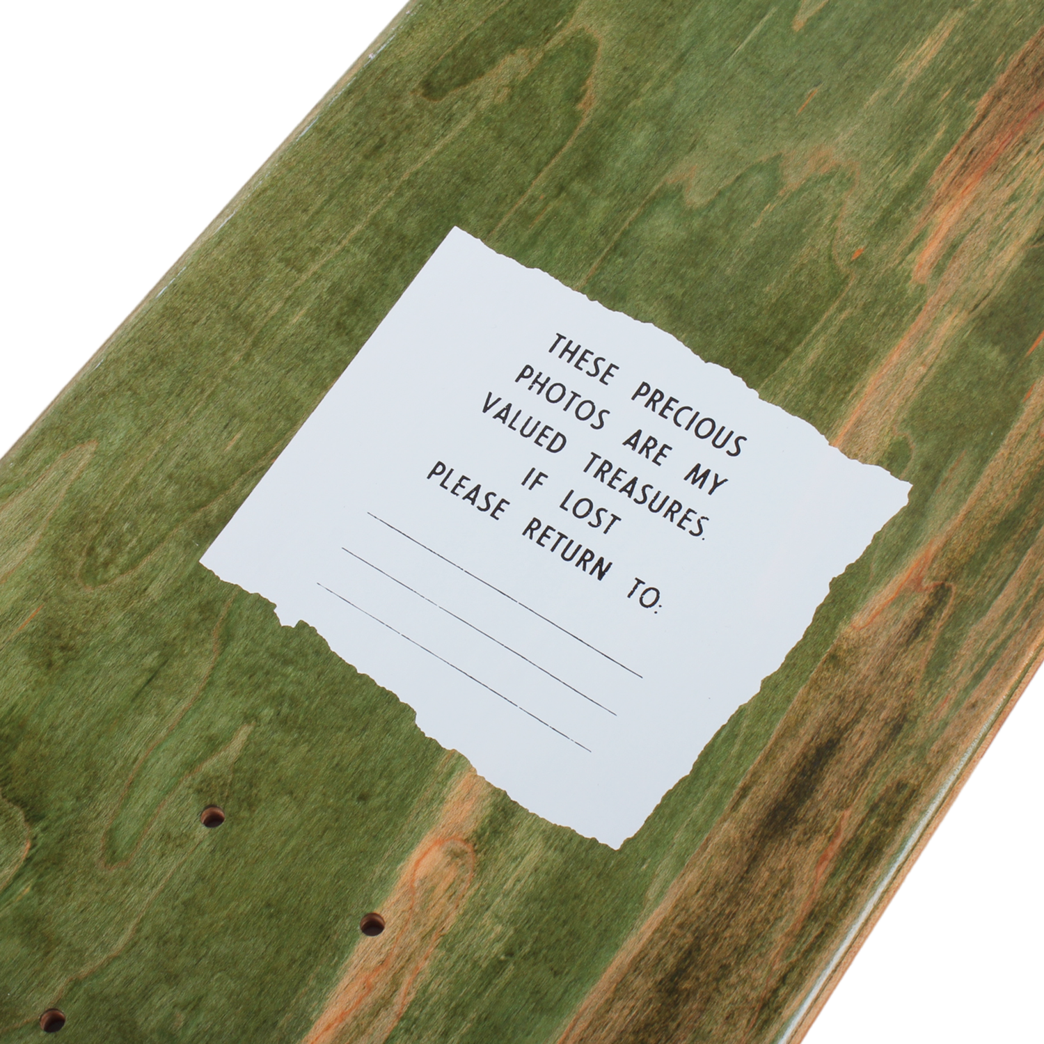 WARPED Heartthrobs Treasures Deck (Assorted Stains) 8.125&quot;