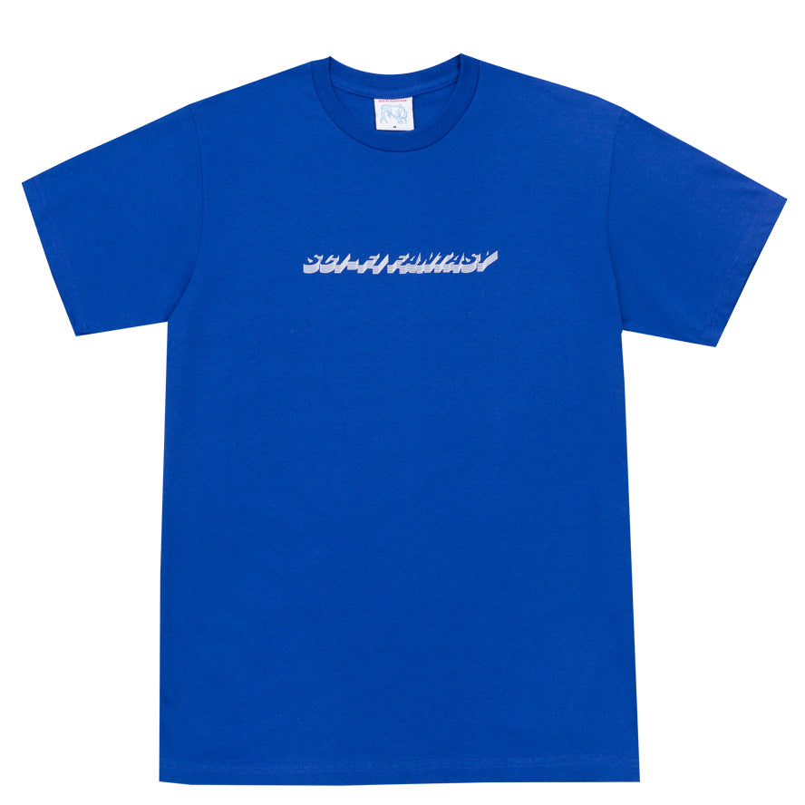 Sci-Fi Fantasy Line Logo Tee Navy