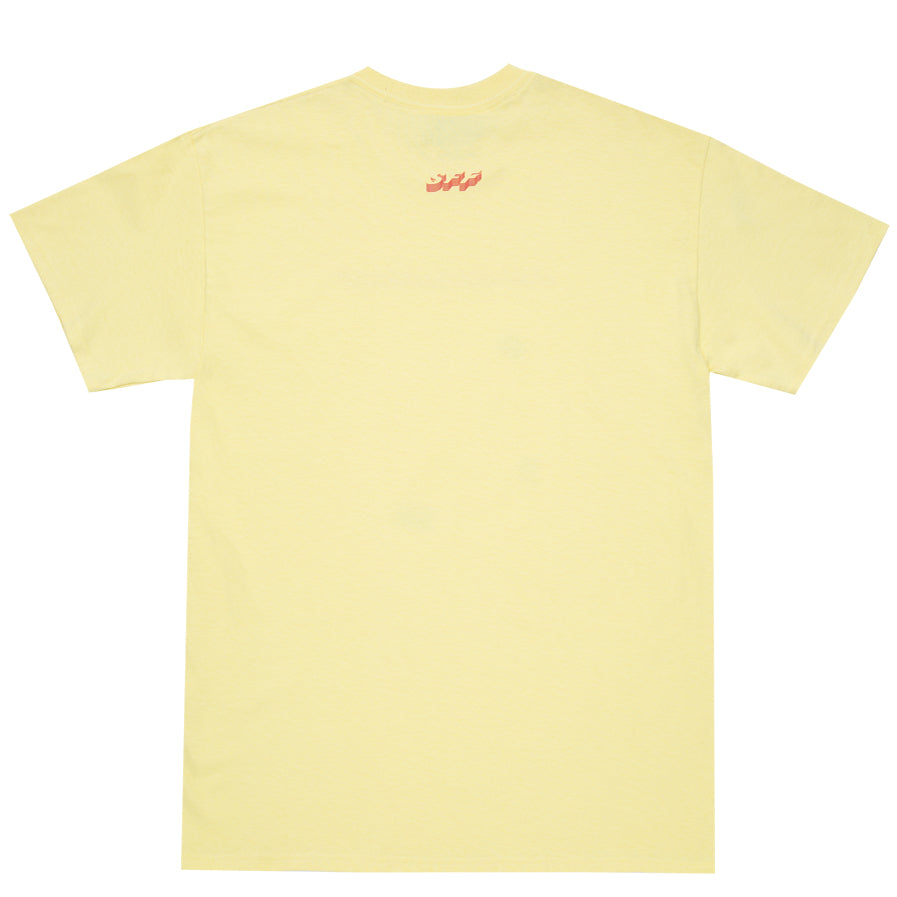 Sci-Fi Fantasy Line Logo Tee Yellow