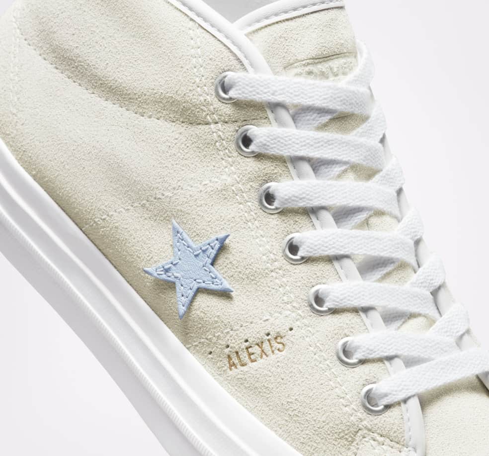 Converse CONS One Star Pro Mid (Alexis) Pale/Putty/White
