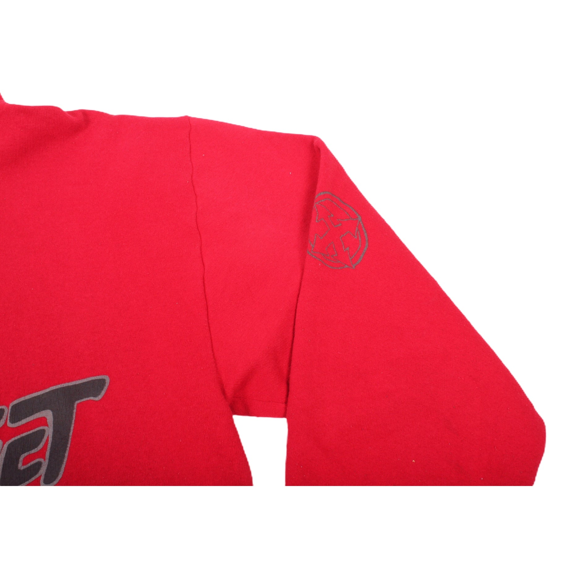Overripe H-Street Hooded Sweatshirt Red Snug XL (1990)