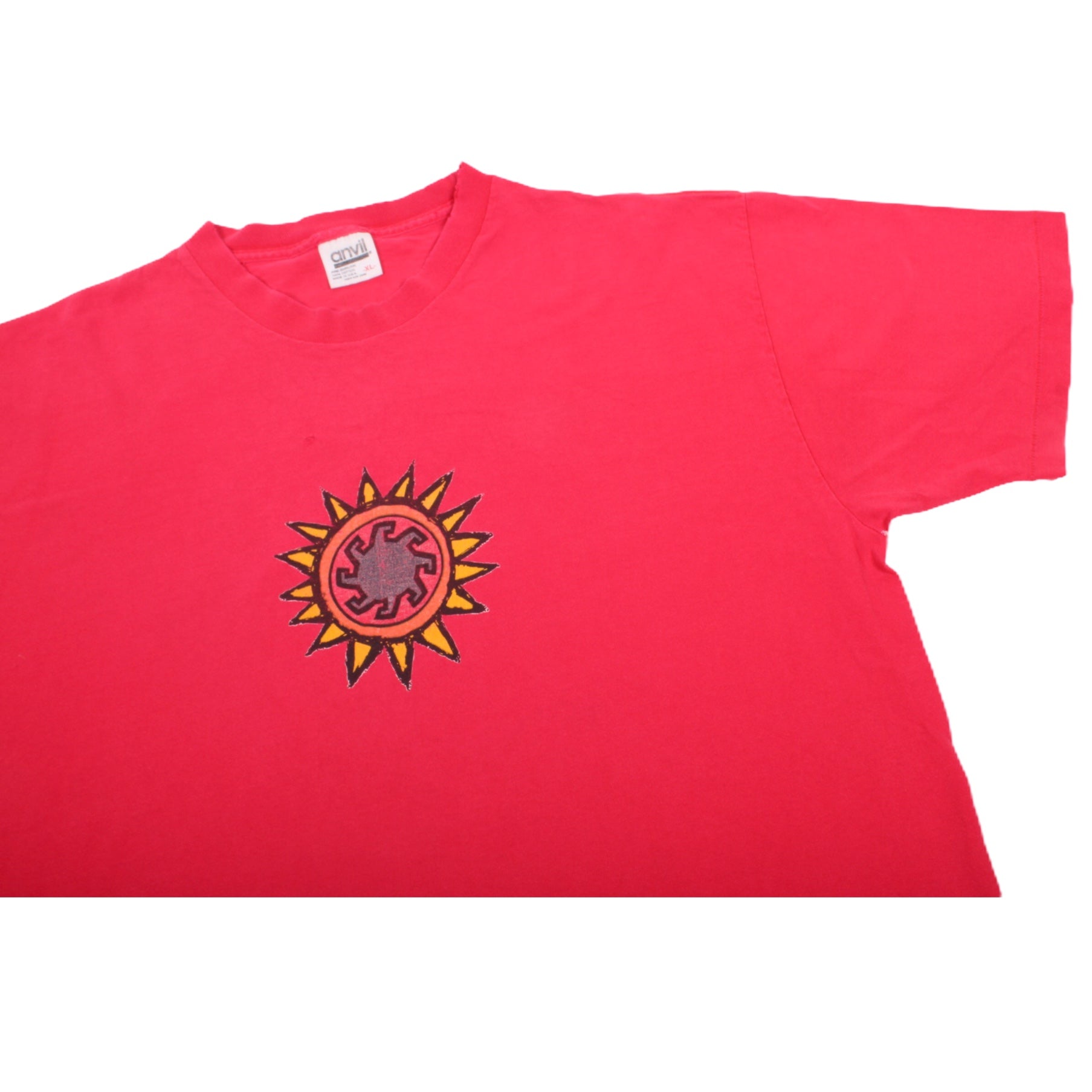 Overripe New Deal Tee Mike Vallely Elephant Solar Red XL (1991)