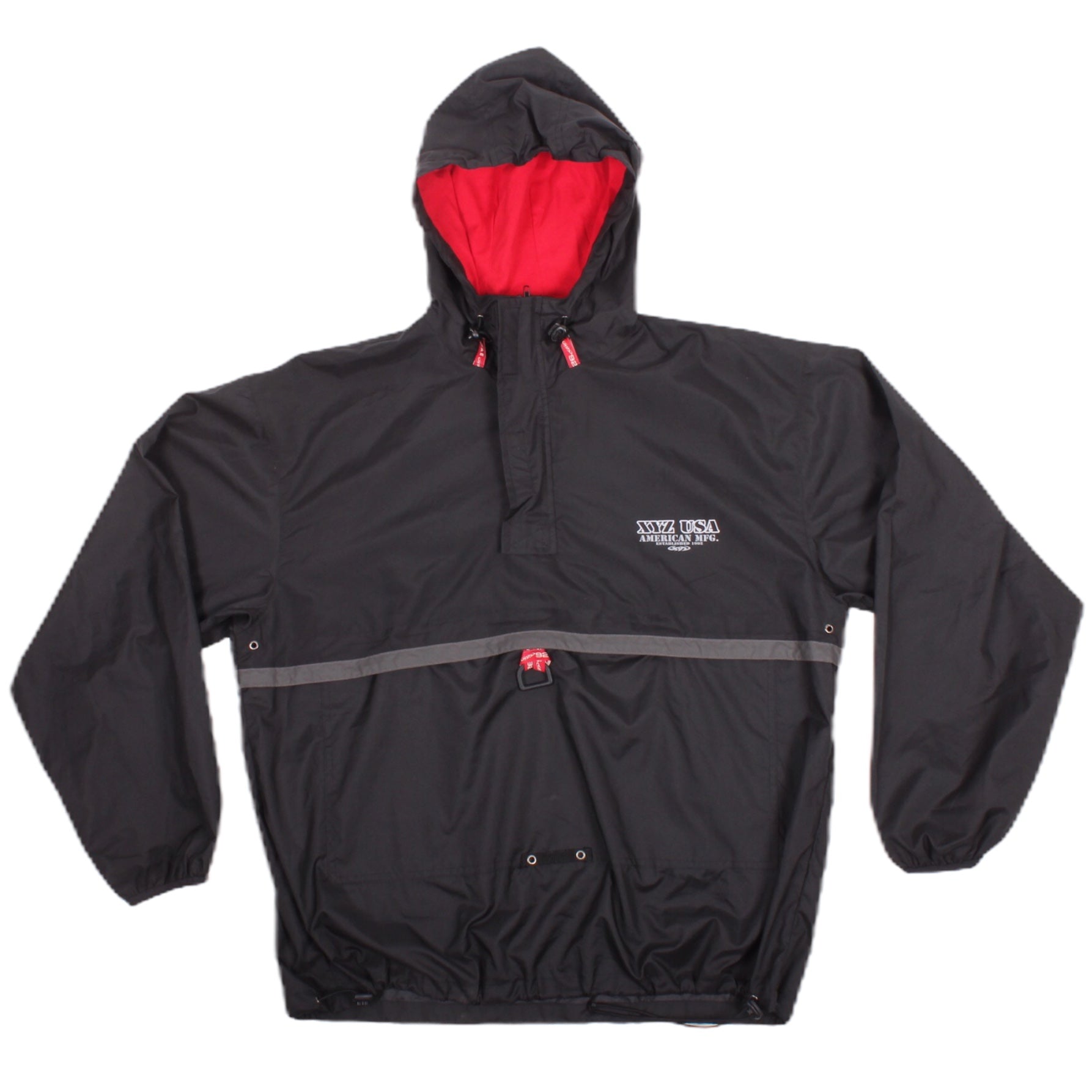 Overripe XYZ Tech Windbreaker Black (1996)