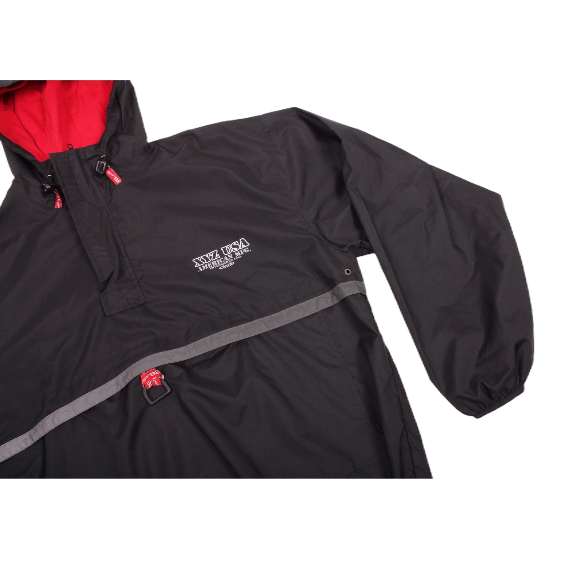 Overripe XYZ Tech Windbreaker Black (1996)