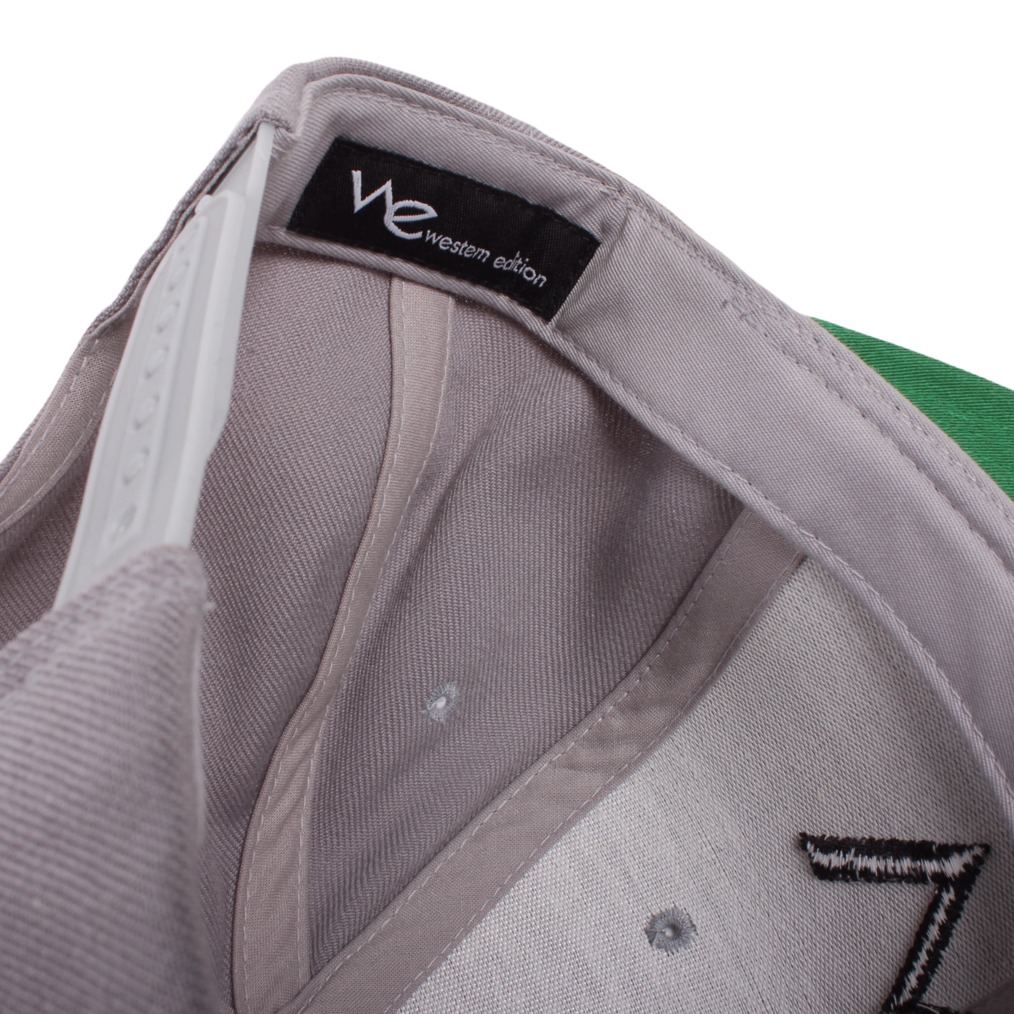 Overripe Western Edition Embroidered Logo Snapback Grey