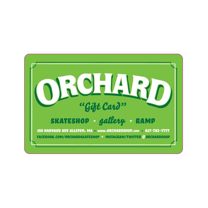 Orchard Gift Card