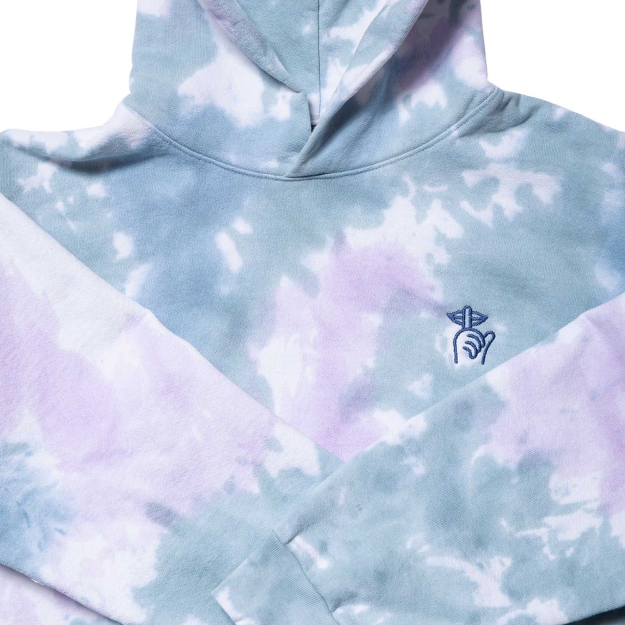 Quiet Life Shhh Tie Dyed Fleece Sweatshirt