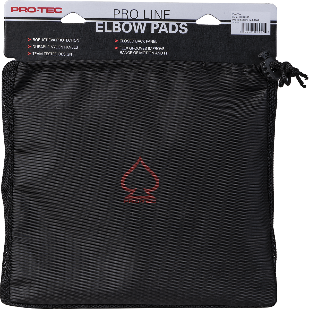 Pro-Tec Pro Line Elbow Pads Black