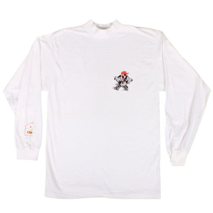 Overripe Powell Peralta Ray Barbee Mock Turtleneck Tee White Small (1989)