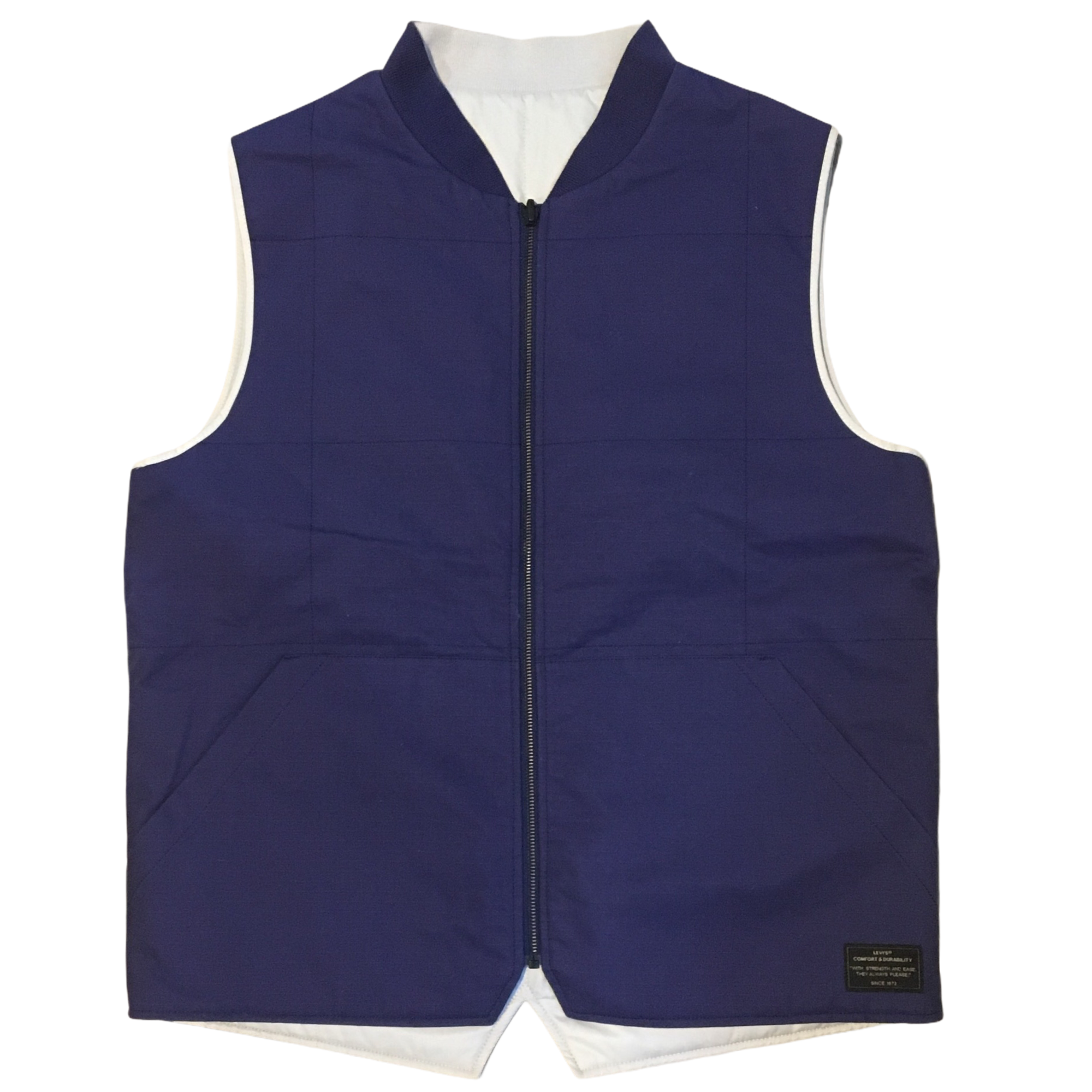 Levi's Reversible Vest Navy/Gray