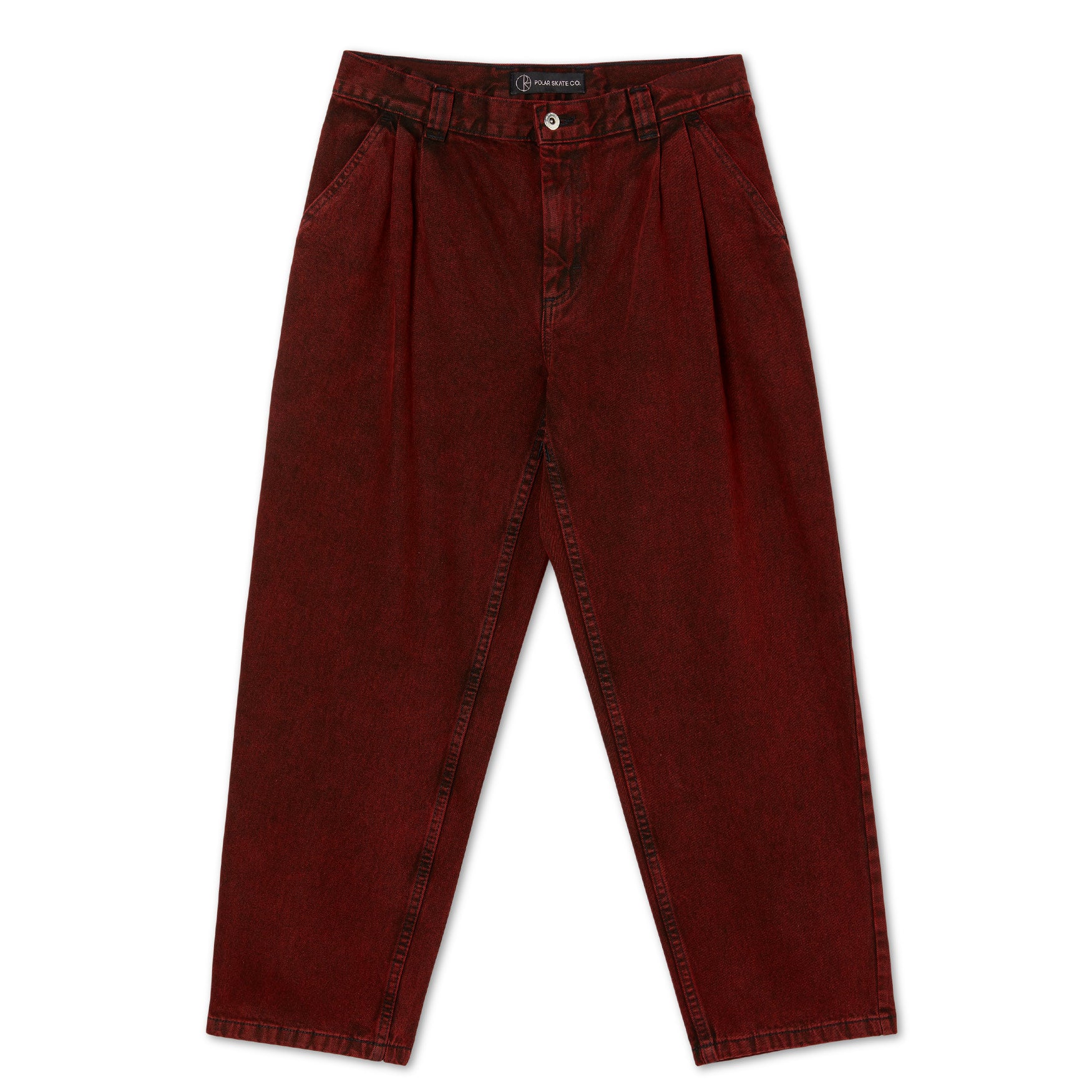 Polar Skate Co. Grund Chinos Red/Black