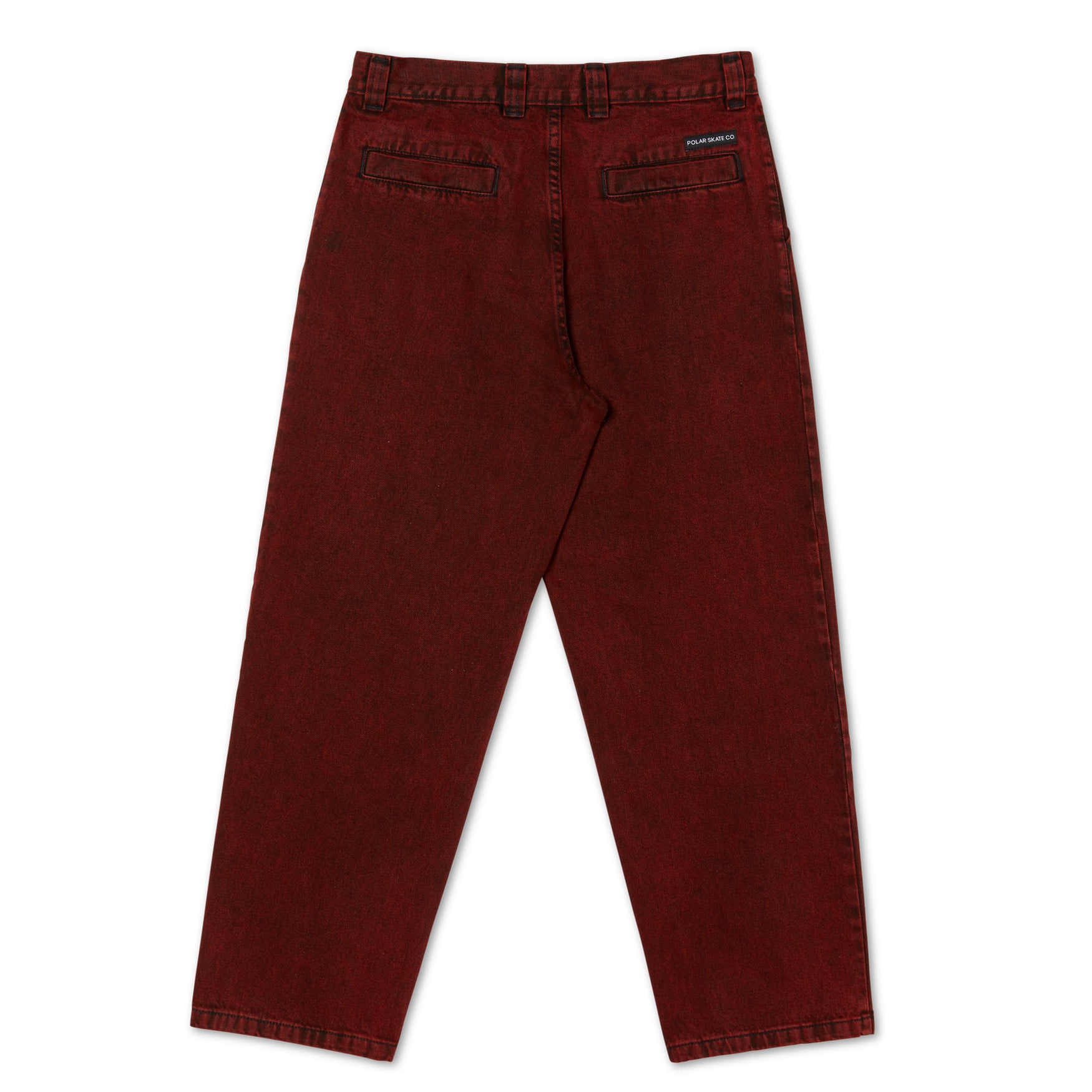 Polar Skate Co. Grund Chinos Red/Black