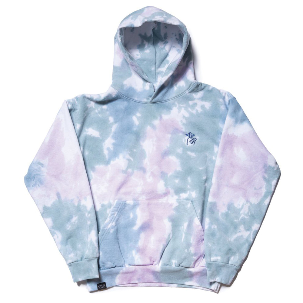 Quiet Life Shhh Tie Dyed Fleece Sweatshirt