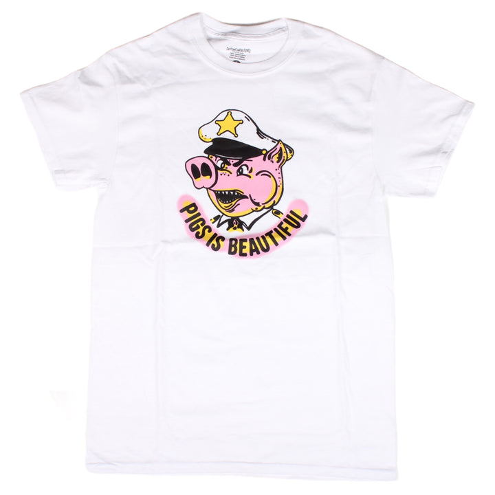 StrangeLove Pigs Is Beautiful Tee White