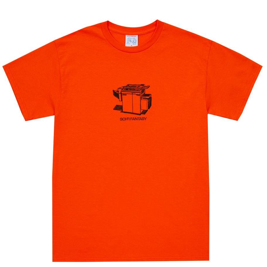 Sci-Fi Fantasy Xerox Tee Orange