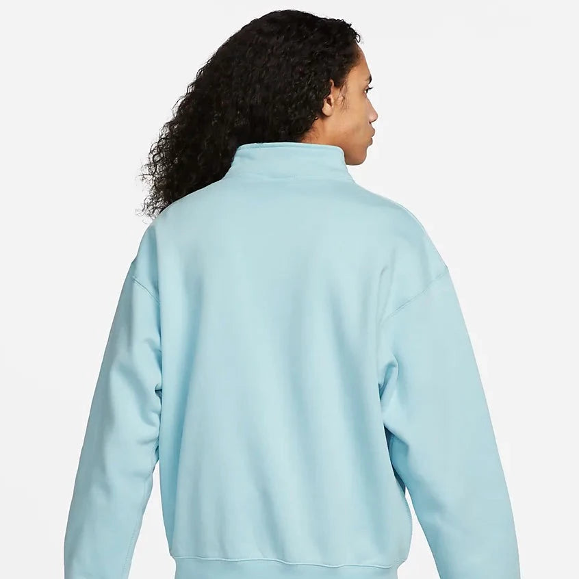 Nike SB 1/2-Zip Fleece Skate Pullover Ocean Bliss