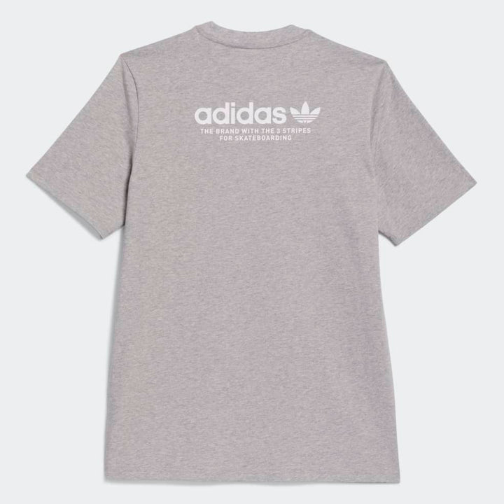 Adidas 4.0 Logo Tee Medium Grey Heather
