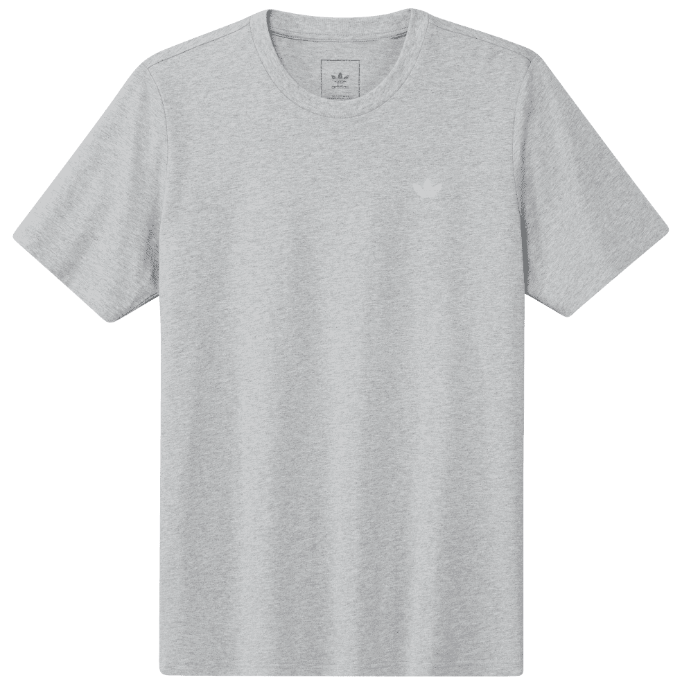 Adidas 4.0 Logo Tee Medium Grey Heather