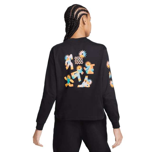 Nike SB Be True Long Sleeve Tee Black Xavier Schipani Women's Sizing