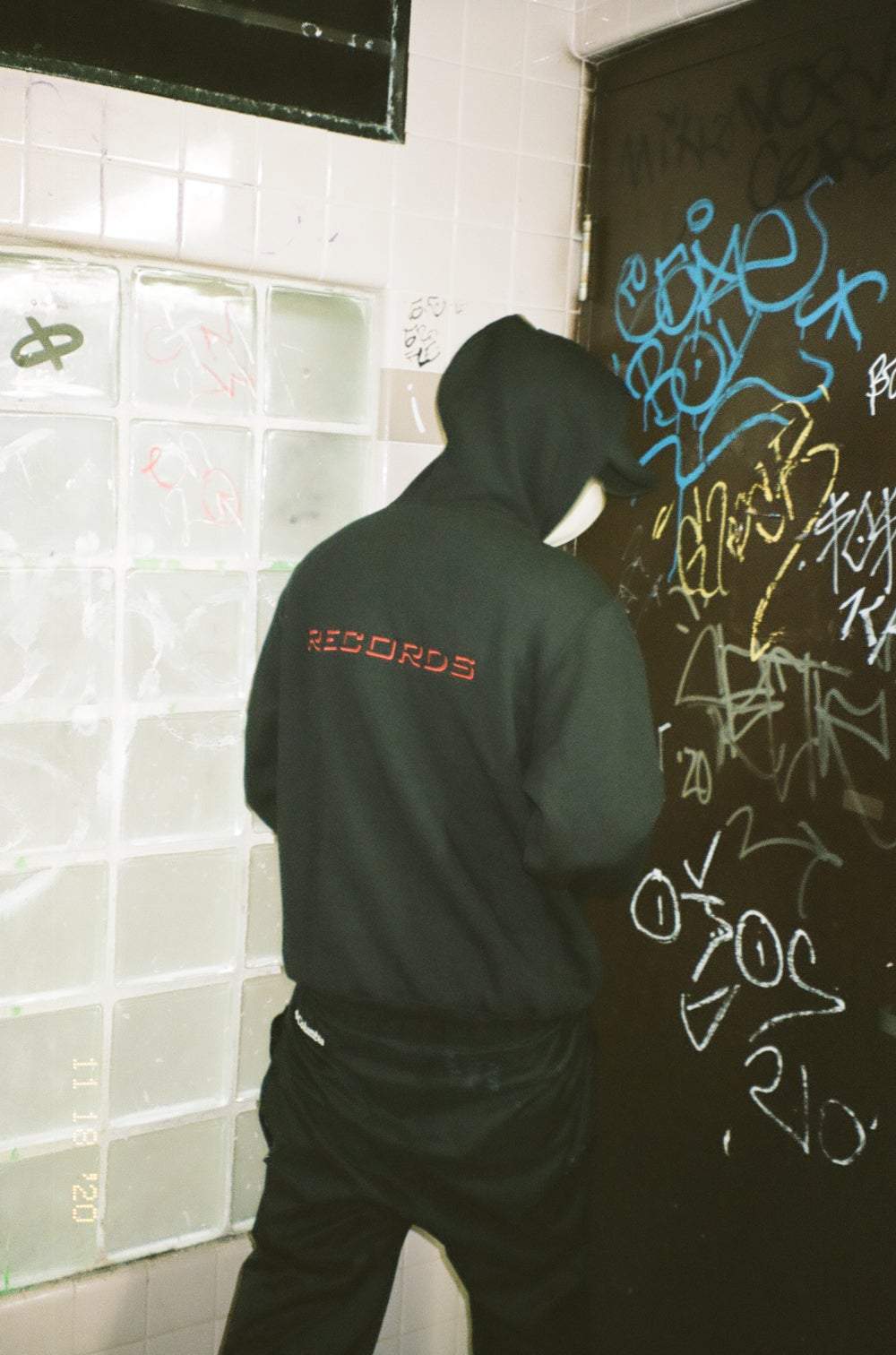 Cousin Records CR Hoodie Black