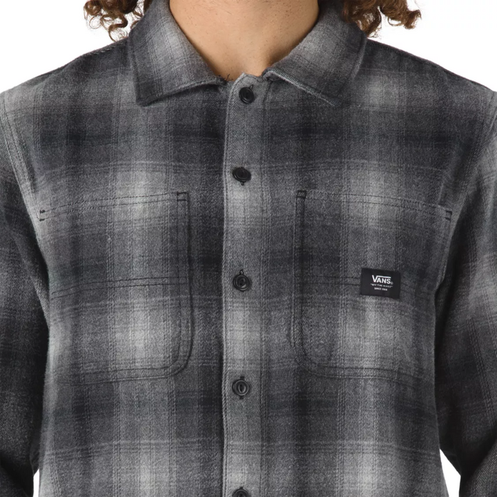 Vans Ridgewood Heavyweight Flannel Shirt Black