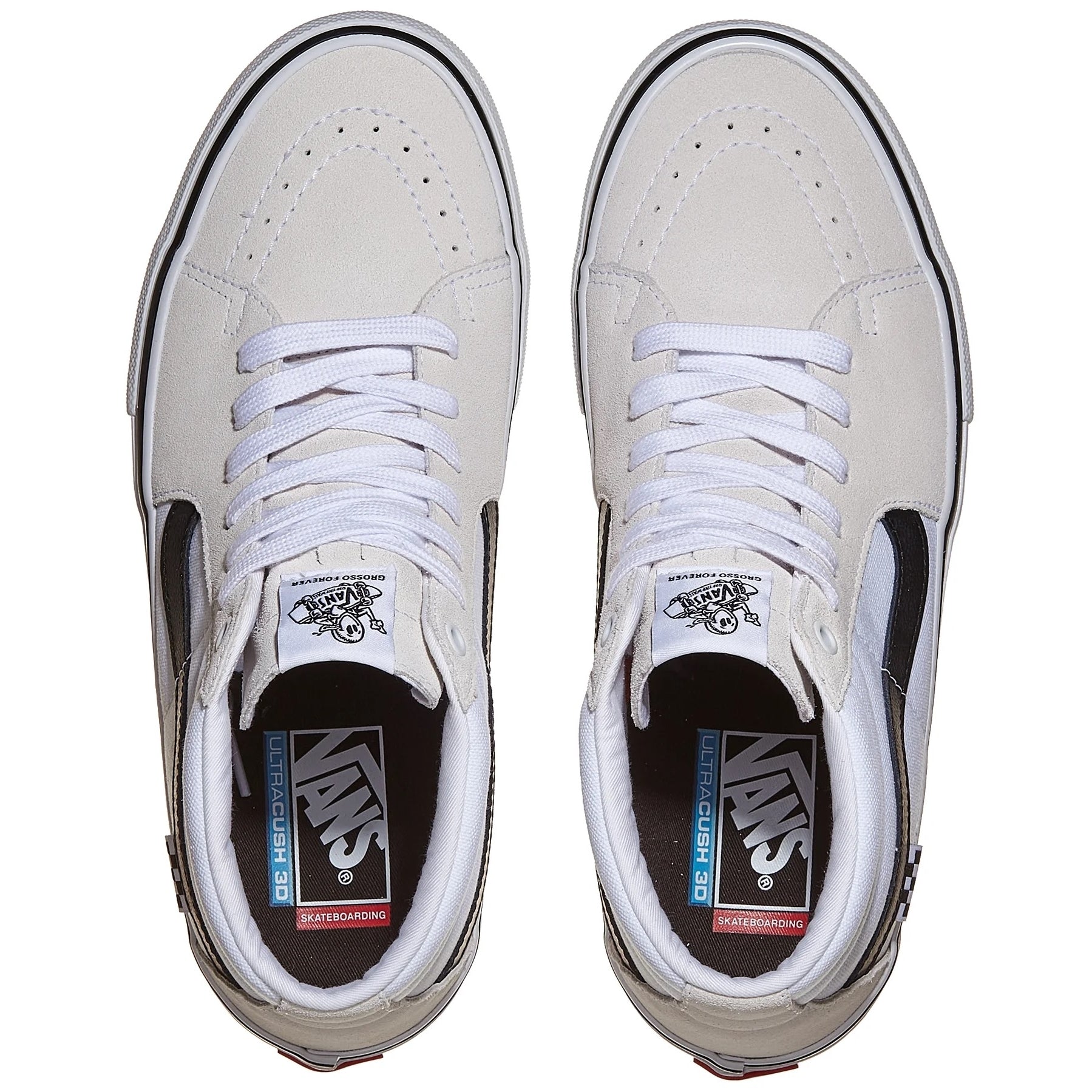 Vans Skate Grosso Mid White/Black