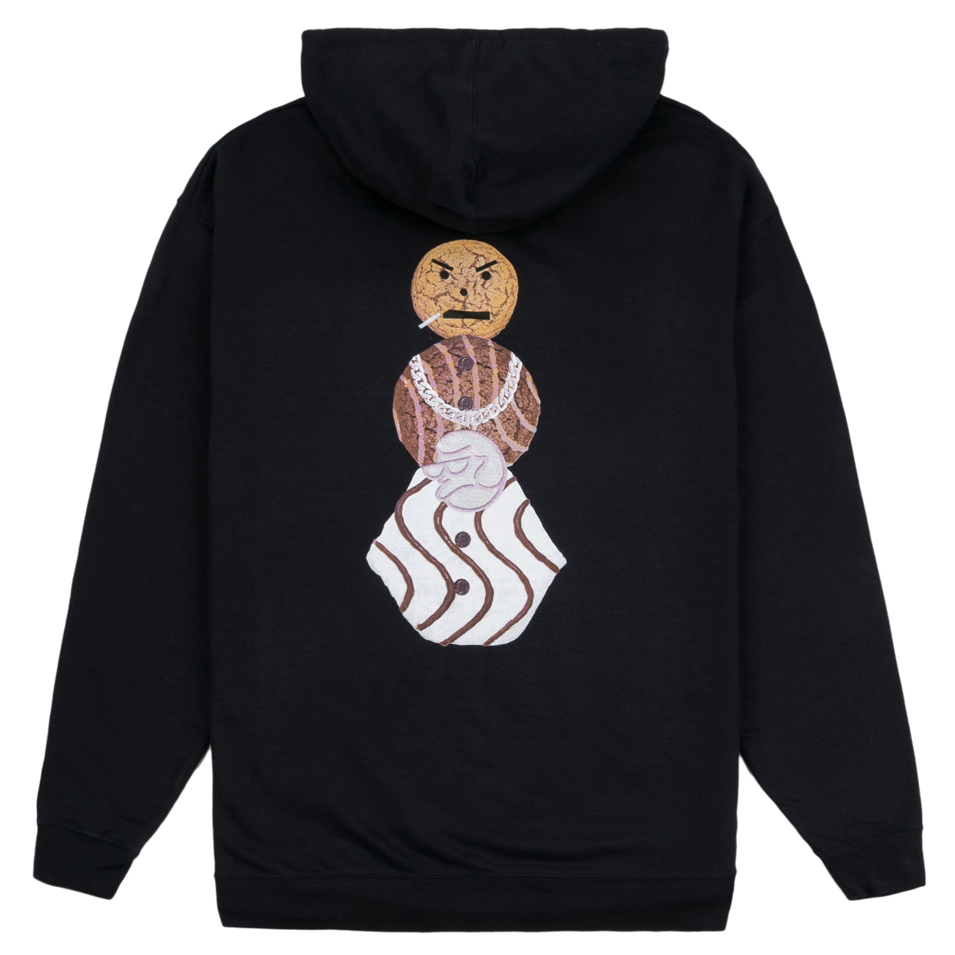 Quartersnacks X Classic Grip Buss Down Hoodie Navy