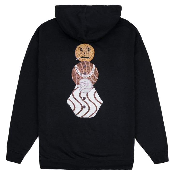 Quartersnacks X Classic Grip Buss Down Hoodie Navy