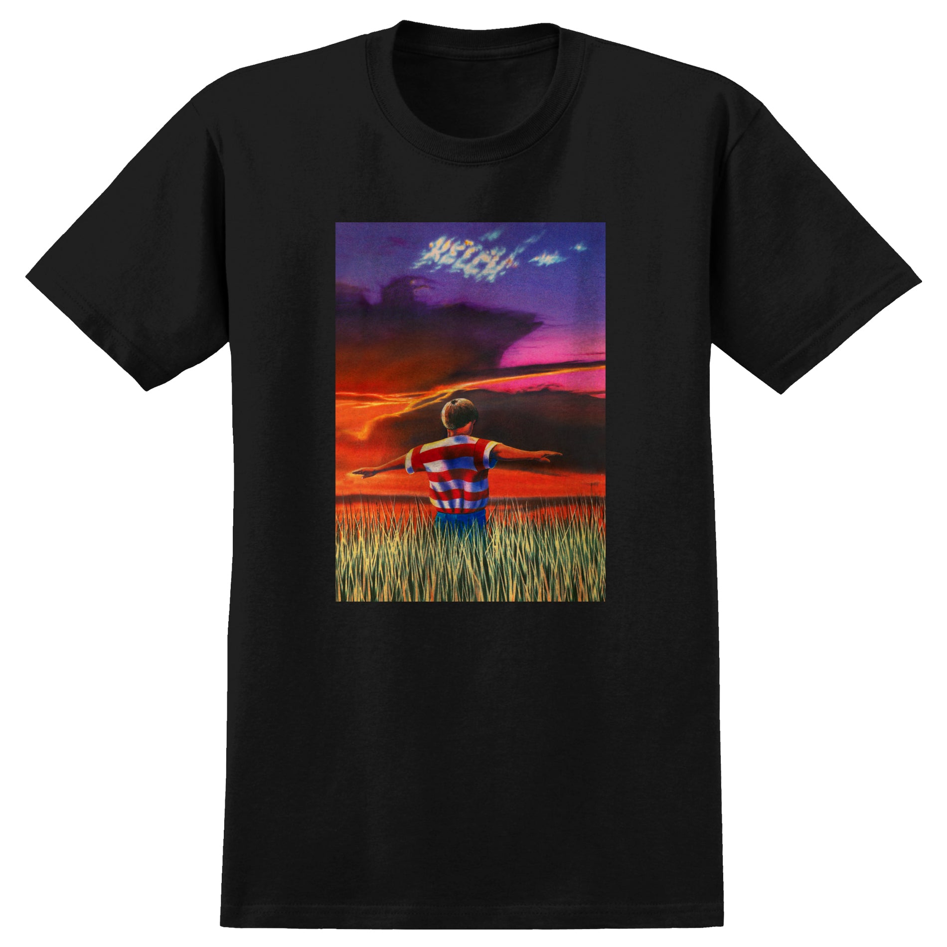 Real Kelch Flyer Tee Black