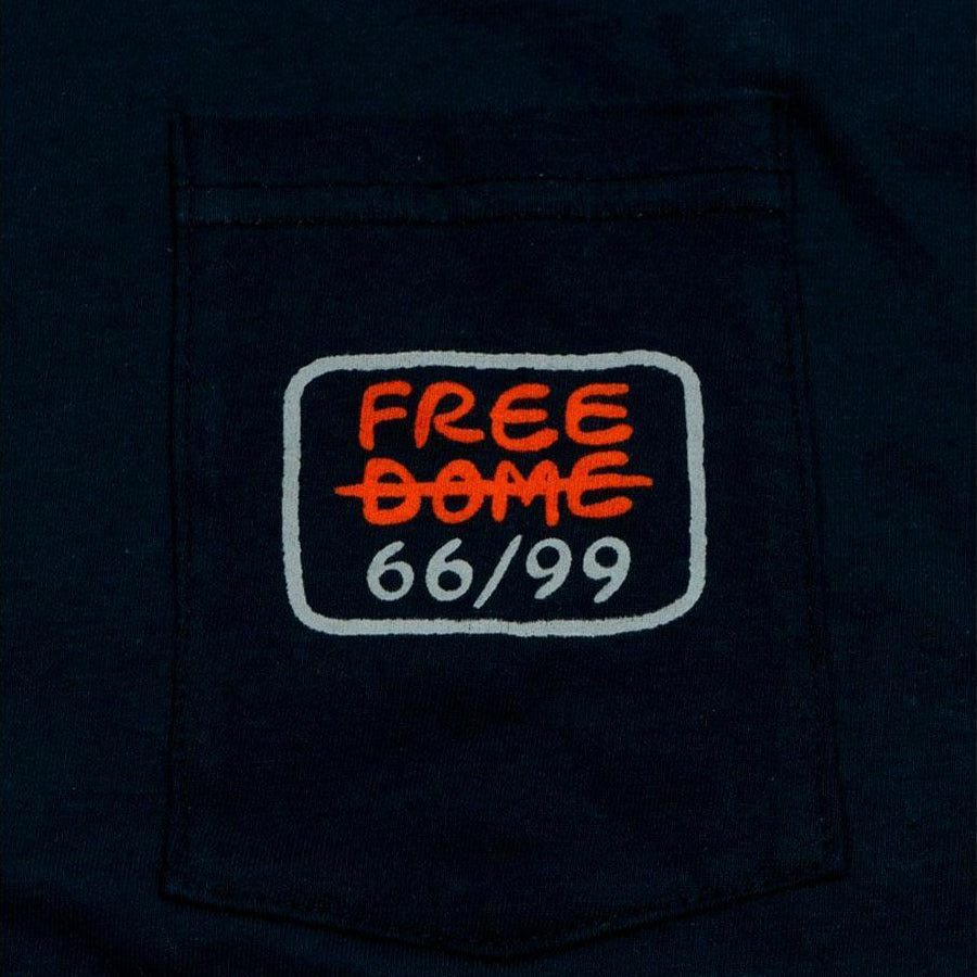 Freedome Free Gun Shirt Navy Blue