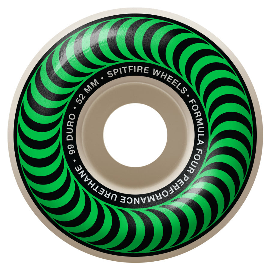 Spitfire Wheels Formula Four F4 Classic 99D 52mm