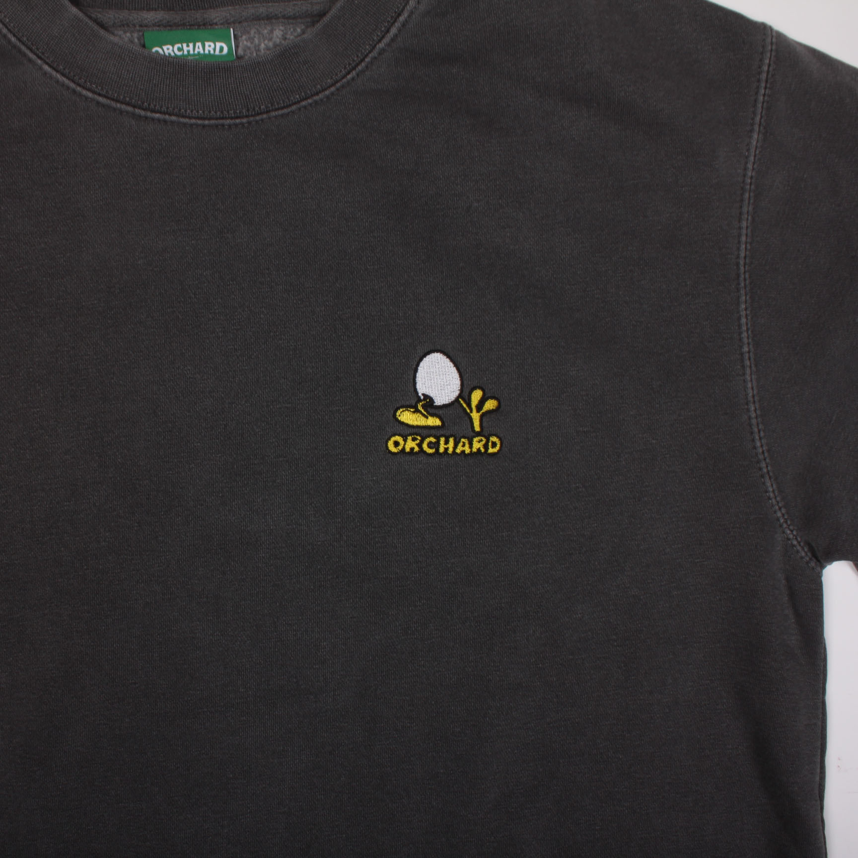 Orchard Shell Shock Crewneck Pigment Dyed Black