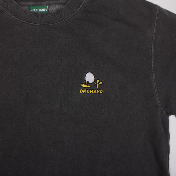 Orchard Shell Shock Crewneck Pigment Dyed Black