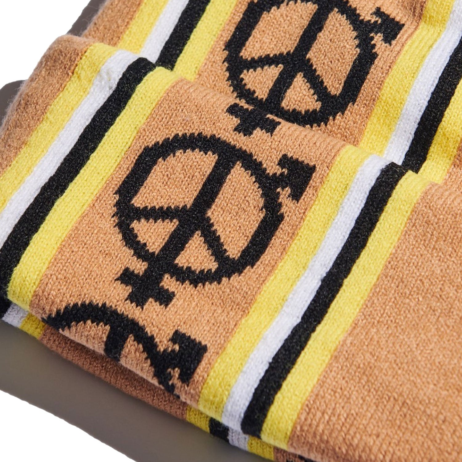 SexHippies Vert Stripe Beanie Khaki